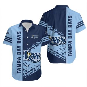 Tampa Bay Rays Hawaiian Shirt Quarter Style – MLB