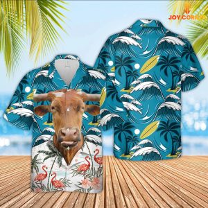 Texas Longhorn Breed Hawaiian Shirt In Funny Design Vibrant Print Quality Top