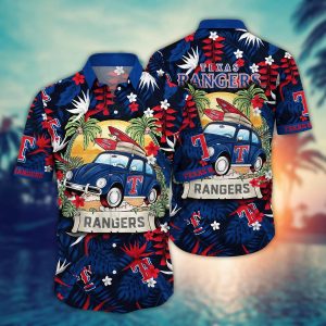 Texas Rangers MLB Hawaiian Shirt Beach Seasontime KLA Shirt