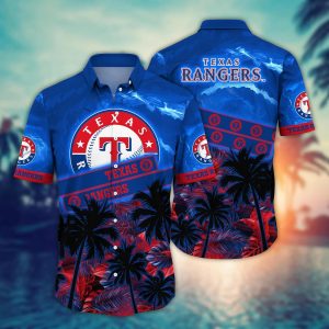 Texas Rangers MLB Hawaiian Shirt Beach Vibes KLA Shirt