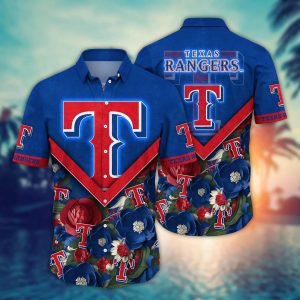 Texas Rangers MLB Hawaiian Shirt Custom Straw Hats KLA Shirt