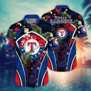 Texas Rangers MLB Hawaiian Shirt Shorts KLA Shirt