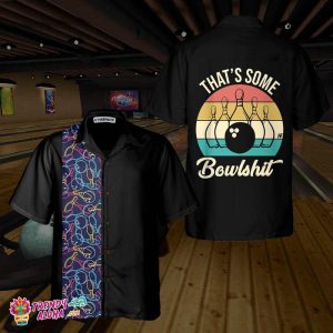 That’s Some Bowlshit Hawaiian Shirt. Funny Bowling Shirt, Best Gift For Bowling Players