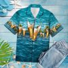 The Beauty Of Nature Beer Blue Ocean Pattern Hawaiian Shirt