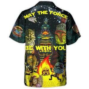 Tiki Star Wars May The Force Be With You Hawaiian Shirt