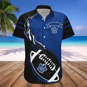 Toronto Maple Leafs Hawaii Shirt Flame Ball – NHL