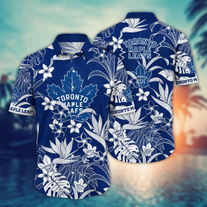Toronto Maple Leafs NHL Hawaiian Shirt Beach Days The Sport Of Two Halves Shirts