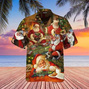 Toy Theme from Santas Workshop Hawaiian Shirt