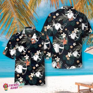Tropical Bowling Hawaiian Shirt, Funny Bowling Shirt, Best Gift For Bowling Lovers