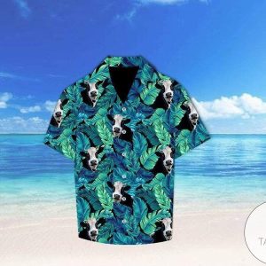 Tropical Cow Simplicity in Hawaiian Shirt Discovery