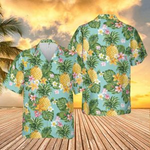 Tropical Flamingo Trendy Hawaiian Shirt: Flamingo Fun in the Sun