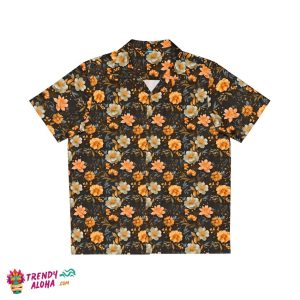 Tropical Pattern Hawaiian Shirt for All Gender Wedding Luau Style