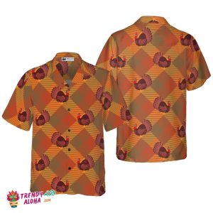 Turkey For Holiday Thanksgiving Hawaiian Shirt