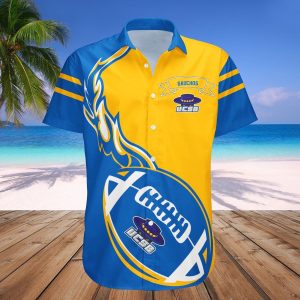 Uc Santa Barbara Gauchos Hawaii Shirt Flame Ball – NCAA