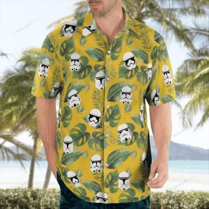 Unique Star Wars Design Embellished Hawaiian Shirt