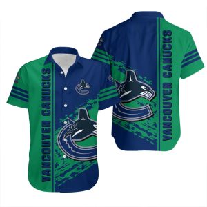 Vancouver Canucks Hawaiian Shirt Quarter Style – NHL