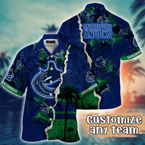 Vancouver Canucks NHL Hawaiian Shirt Custom Mid-Year KLA Shirt