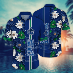 Vancouver Canucks NHL Hawaiian Shirt Heat KLA Shirt