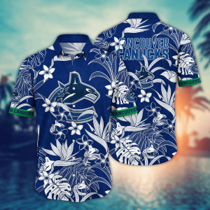 Vancouver Canucks NHL Hawaiian Shirt Ice-Cold Drinks KLA Shirt