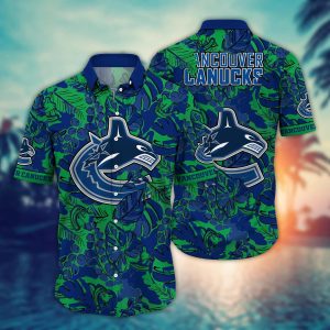 Vancouver Canucks NHL Hawaiian Shirt Sandals KLA Shirt