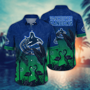 Vancouver Canucks NHL Hawaiian Shirt Sun Showerstime KLA Shirt