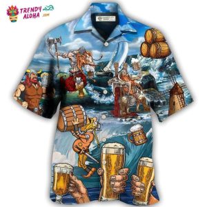 Viking Beer Style I Love It And I Drink It Hawaiian Shirt – Trendy KLA