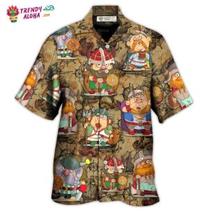 Viking Funny Viking Map Art Hawaiian Shirt – Trendy KLA