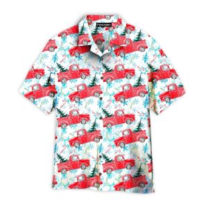Vintage Truck Winter Christmas KLA Trendy Hawaiian Shirts