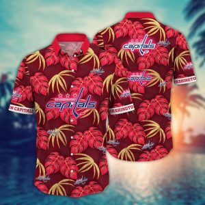 Washington Capitals NHL Hawaiian Shirt Breezy KLA Shirt