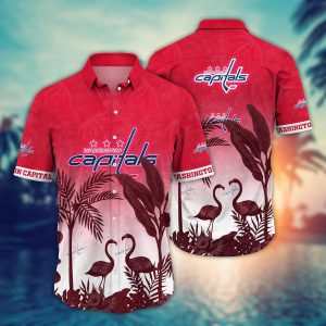 Washington Capitals NHL Hawaiian Shirt Evening Strollstime KLA Shirt