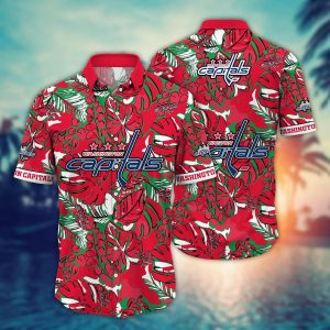 Washington Capitals NHL Hawaiian Shirt Garden Parties KLA Shirt