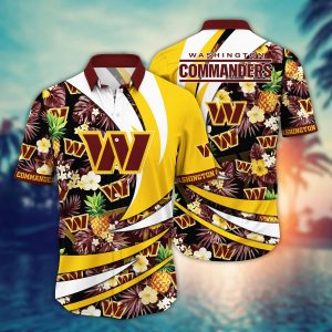 Washington Commanders NFL Hawaiian Shirt Surfing KLA Shirt