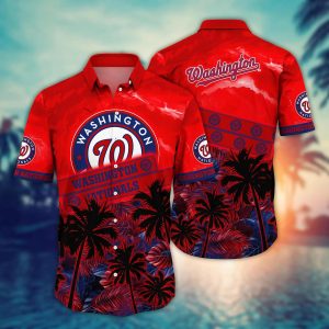Washington Nationals MLB Hawaiian Shirt Breezy KLA Shirt