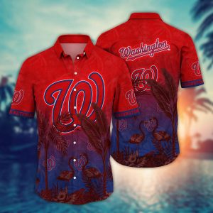 Washington Nationals MLB Hawaiian Shirt Parasolstime KLA Shirt
