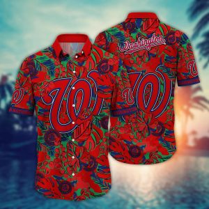 Washington Nationals MLB Hawaiian Shirt Shorts KLA Shirt