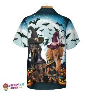 We Are Ready To Go Trick Or Treat Dog Halloween Hawaiian Shirt, Funny Halloween Shirt For Men & Women