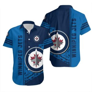Winnipeg Jets Hawaiian Shirt Quarter Style – NHL