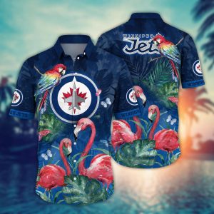 Winnipeg Jets NHL Hawaiian Shirt Camping KLA Shirt