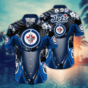 Winnipeg Jets NHL Hawaiian Shirt Vacation Time KLA Shirt
