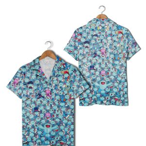 Wooper Pokemon Hawaiian Shirt, Water Ground Type Trending Pokemon KLA Shirt