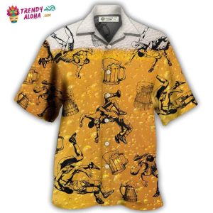 Wrestling And Beer I Like Hawaiian Shirt – Trendy KLA