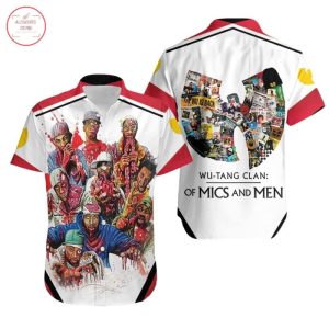 Wutang Clan Quirky and Fun Zombie Inspired Hawaiian Shirt