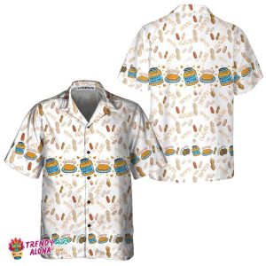 Yammy Peanut Butter V2 Hawaiian Shirt, Funny Peanut Butter Shirt, Gift For Peanut Butter Lovers