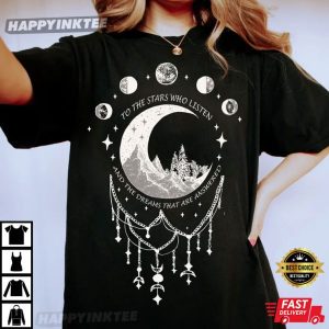 Acotar Velaris To The Stars Who Listen Comfort Colors T-Shirt
