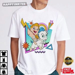 Baby Hercules And Pegasus Retro 90s Comfort Colors T-Shirt