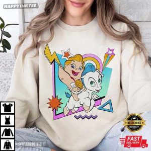 Baby Hercules And Pegasus Retro 90s Comfort Colors T-Shirt